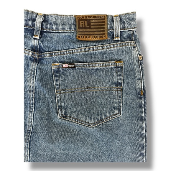 ✨Polo Ralph Lauren Classic Denim Knee Skirt Size 8✨ - Picture 4 of 5